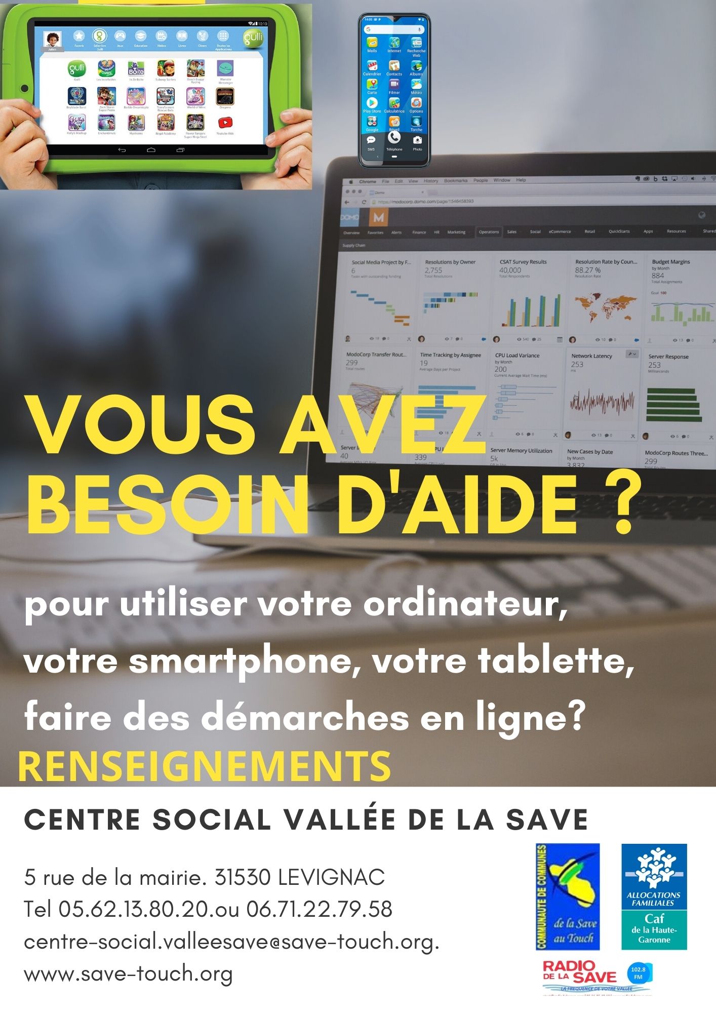 Atelier d'aide au numérique