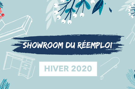 La collection d'hiver au showroom du réemploi