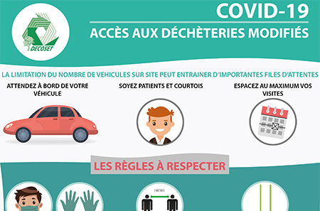 Les nouvelles conditions d'accès aux déchèteries