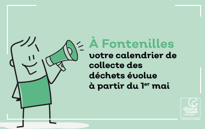 À Fontenilles, le calendrier de collecte de vos déchets évolue